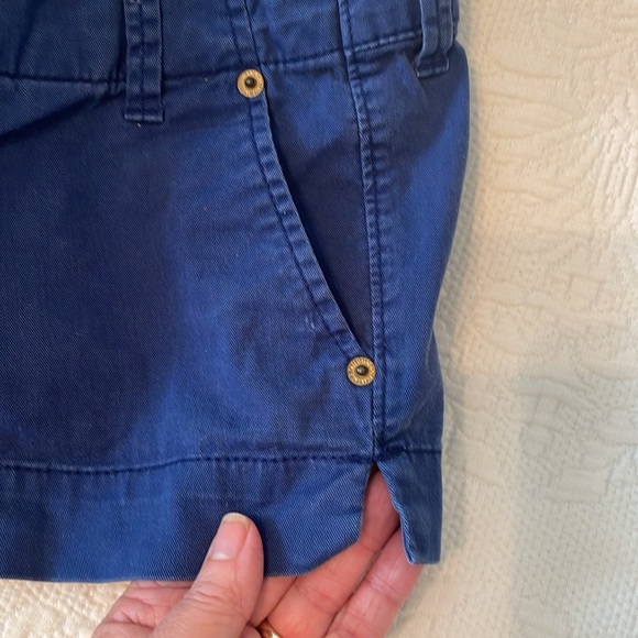 American Eagle Outfitters Y2K Shorts Blue Size 4 2.5” Inseam EUC - Picture 6 of 8
